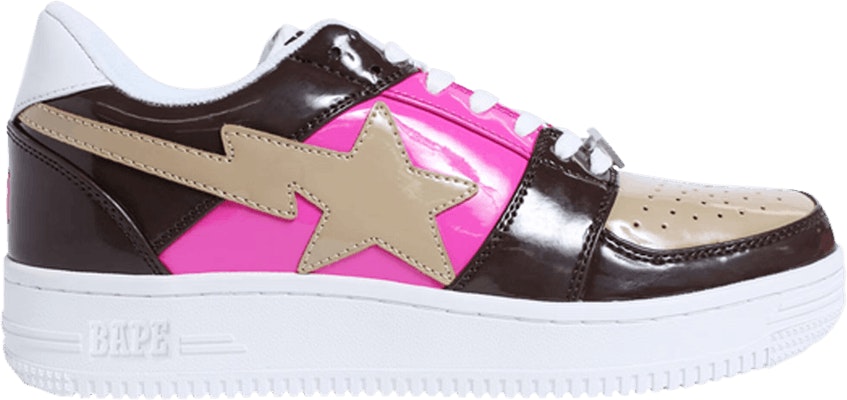 BAPE Bapesta Low 'Marrón Rosa' 001FWD801001X-BRW Buy BAPE Bapesta Low 'Marrón Rosa' 001FWD801001X-BRW