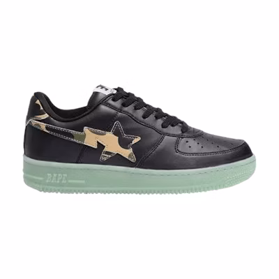 BAPE Bapesta Low 'Glow In The Dark - Camo'