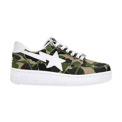 BAPE Bapesta Low 'Green ABC Camo'