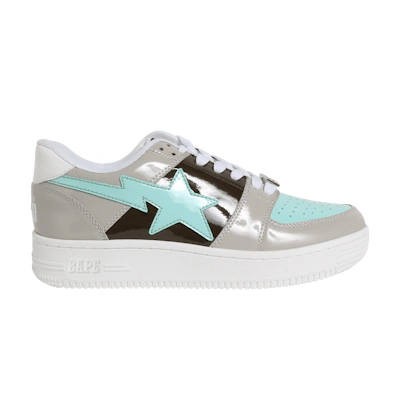 BAPE Bapesta Low 'Light Teal Tan'