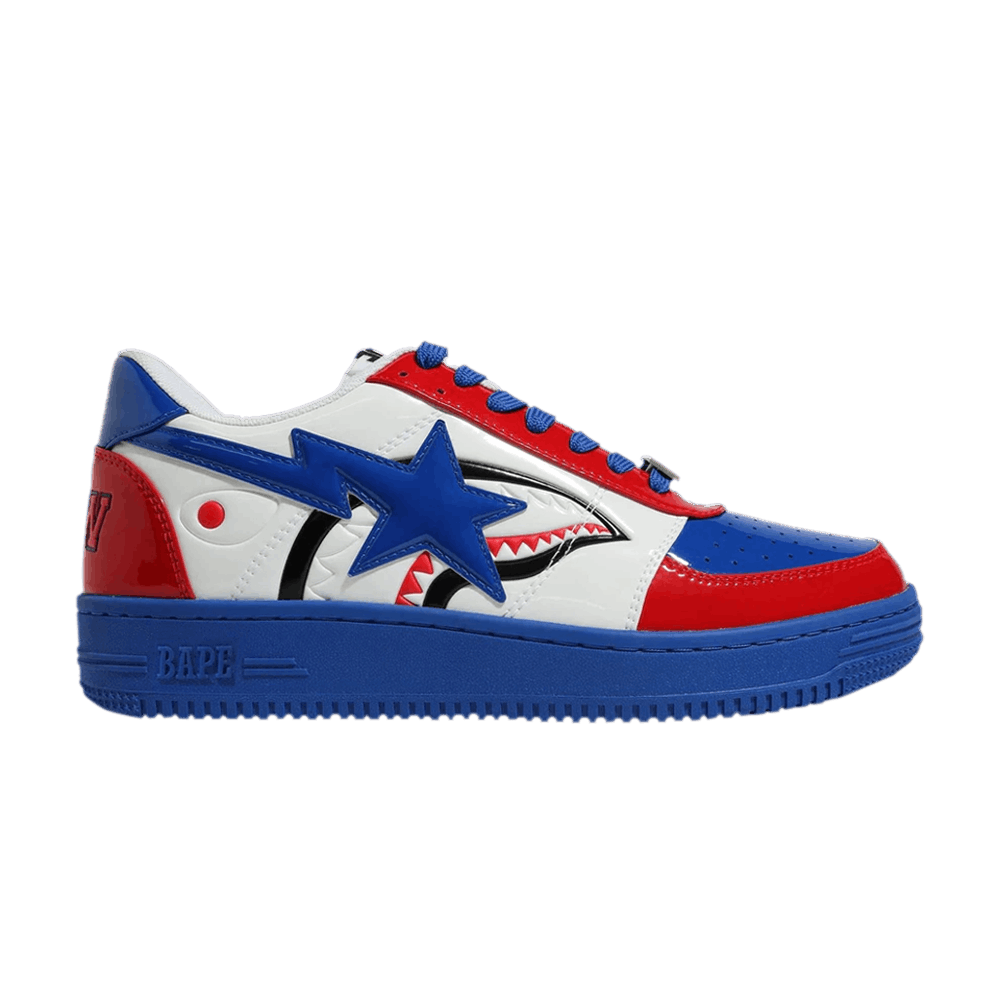 Buy BAPE Bapesta 低筒 '倫敦店鯊魚 - 藍色' 1G72191008-BLU