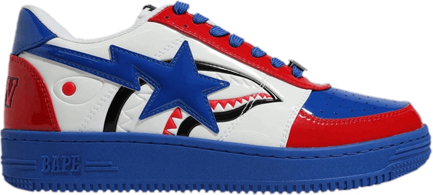 BAPE Bapesta 低筒 '倫敦店鯊魚 - 藍色' 1G72191008-BLU Buy BAPE Bapesta 低筒 '倫敦店鯊魚 - 藍色' 1G72191008-BLU