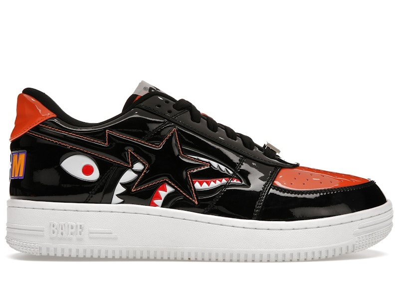 BAPE Bapesta Low 'Mad Shark - Black' 1H30191005-BLK