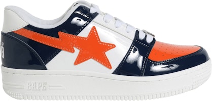 BAPE Bapesta Low 'Navy Orange' BAPESTA-NAVY-ORG