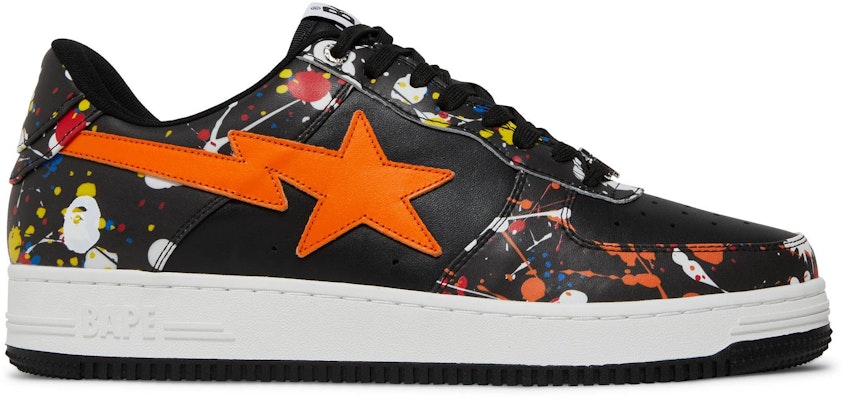 BAPE Bapesta Low 'Salpicaduras de Pintura - Negro' 1I20191009-BLK Buy BAPE Bapesta Low 'Salpicaduras de Pintura - Negro' 1I20191009-BLK