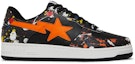 Buy BAPE Bapesta Low 'Salpicaduras de Pintura - Negro' 1I20191009-BLK