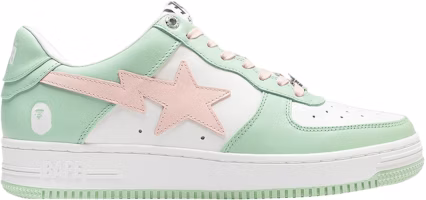 BAPE Bapesta Low 'Pastel-Rich Pack - Mint Green' 1H70241003