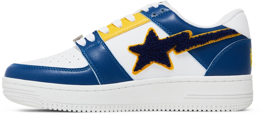 BAPE Bapesta Low 'Patched Navy' - Zapatillas Azul Parches 1G80191001-NVY Lookbook BAPE Bapesta Low 'Patched Navy' - Zapatillas Azul Parches 1G80191001-NVY