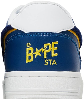 BAPE Bapesta Low 'Patched Navy' - Zapatillas Azul Parches 1G80191001-NVY Sizing BAPE Bapesta Low 'Patched Navy' - Zapatillas Azul Parches 1G80191001-NVY
