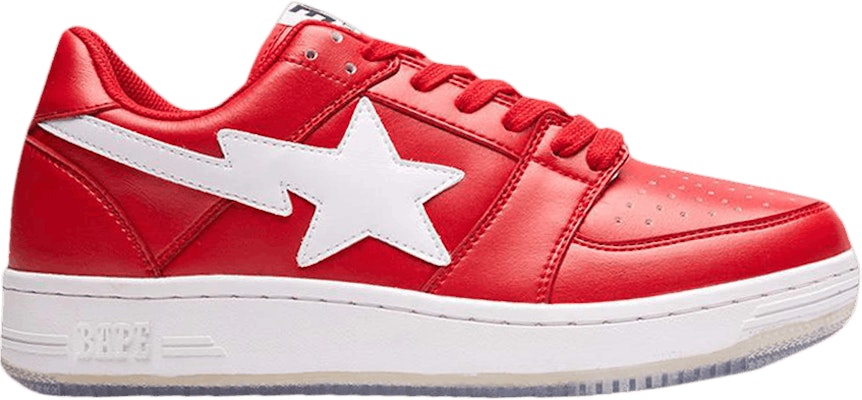 BAPE Bapesta Low 「鯊魚鞋底 - 紅色」1C70191003 Buy BAPE Bapesta Low 「鯊魚鞋底 - 紅色」1C70191003
