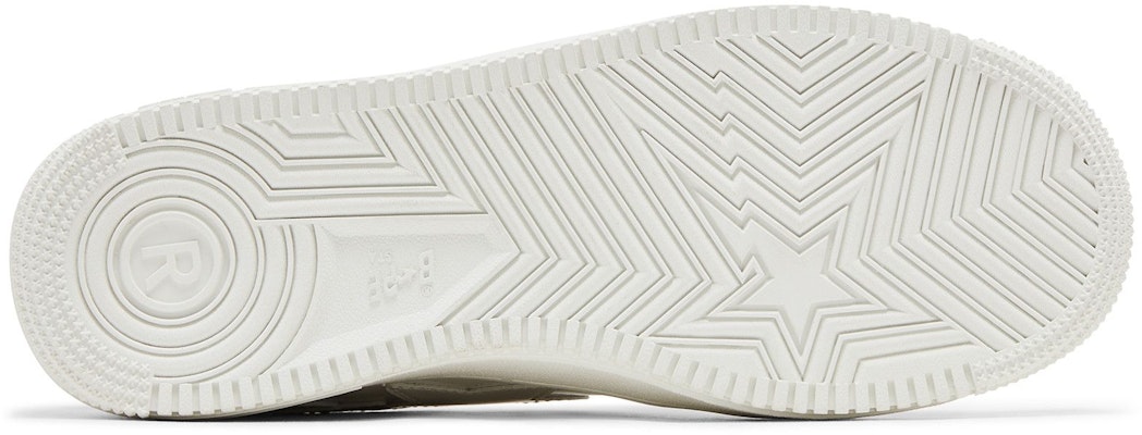 BAPE Bapesta Rendah 'Putih' 1F70191006 Shop BAPE Bapesta Rendah 'Putih' 1F70191006