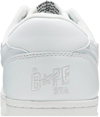 BAPE Bapesta 低筒‘白色’ 1B30191002-WHT Sizing BAPE Bapesta 低筒‘白色’ 1B30191002-WHT