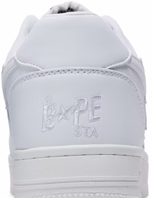 BAPE Bapesta Rendah 'Putih' 1H30191010-WHT Sizing BAPE Bapesta Rendah 'Putih' 1H30191010-WHT