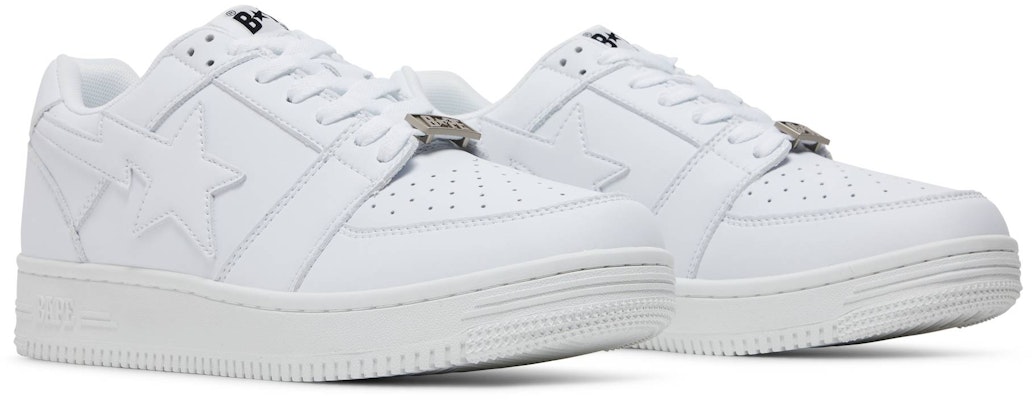 BAPE Bapesta Rendah 'Putih' 1H30191010-WHT Cheap BAPE Bapesta Rendah 'Putih' 1H30191010-WHT