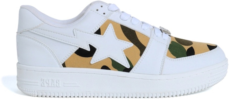 BAPE Bapesta 低帮 M1 '初代迷彩 - 白色' 1F80191002-WHT Buy BAPE Bapesta 低帮 M1 '初代迷彩 - 白色' 1F80191002-WHT