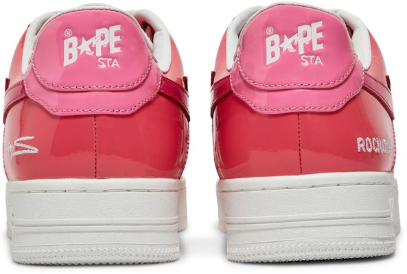 BAPE Bapesta Low M1 'Camo Kombinasi - Merah Muda' 1H20191046-PNK Details for BAPE Bapesta Low M1 'Camo Kombinasi - Merah Muda' 1H20191046-PNK