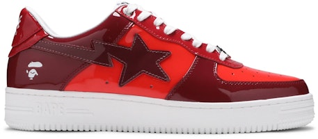 BAPE Bapesta Low M1 'Color Camo Combo - Red' 1H20191046-RED