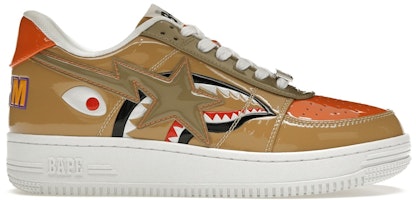 BAPE Bapesta Low M1 'Mad Shark - Beige' 1H30191005-002