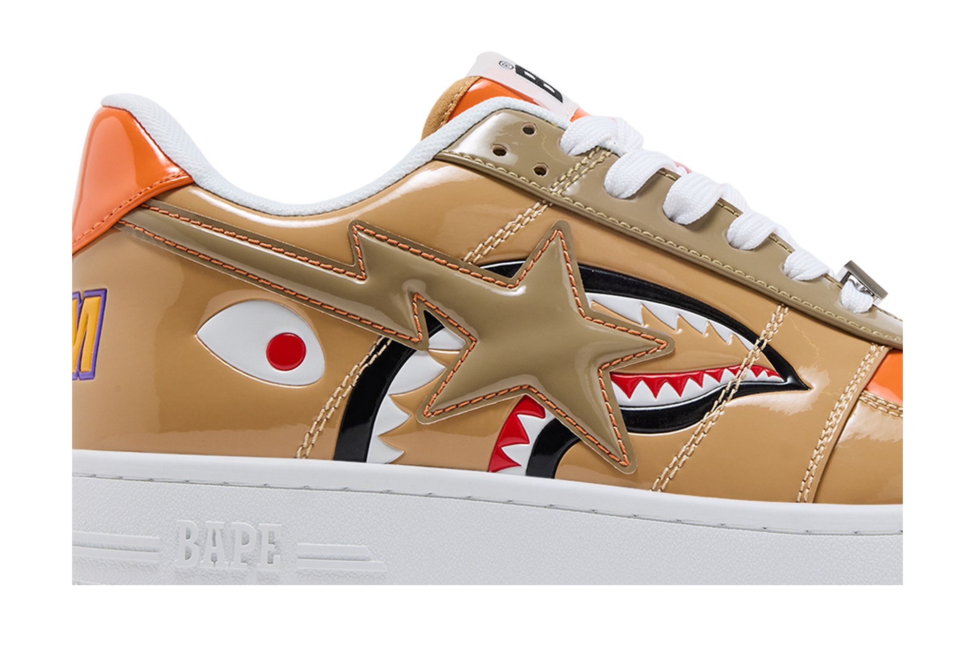 Order BAPE Bapesta Low M1 ''Mad Shark - Beige'' Sneakers 1H30191005-002