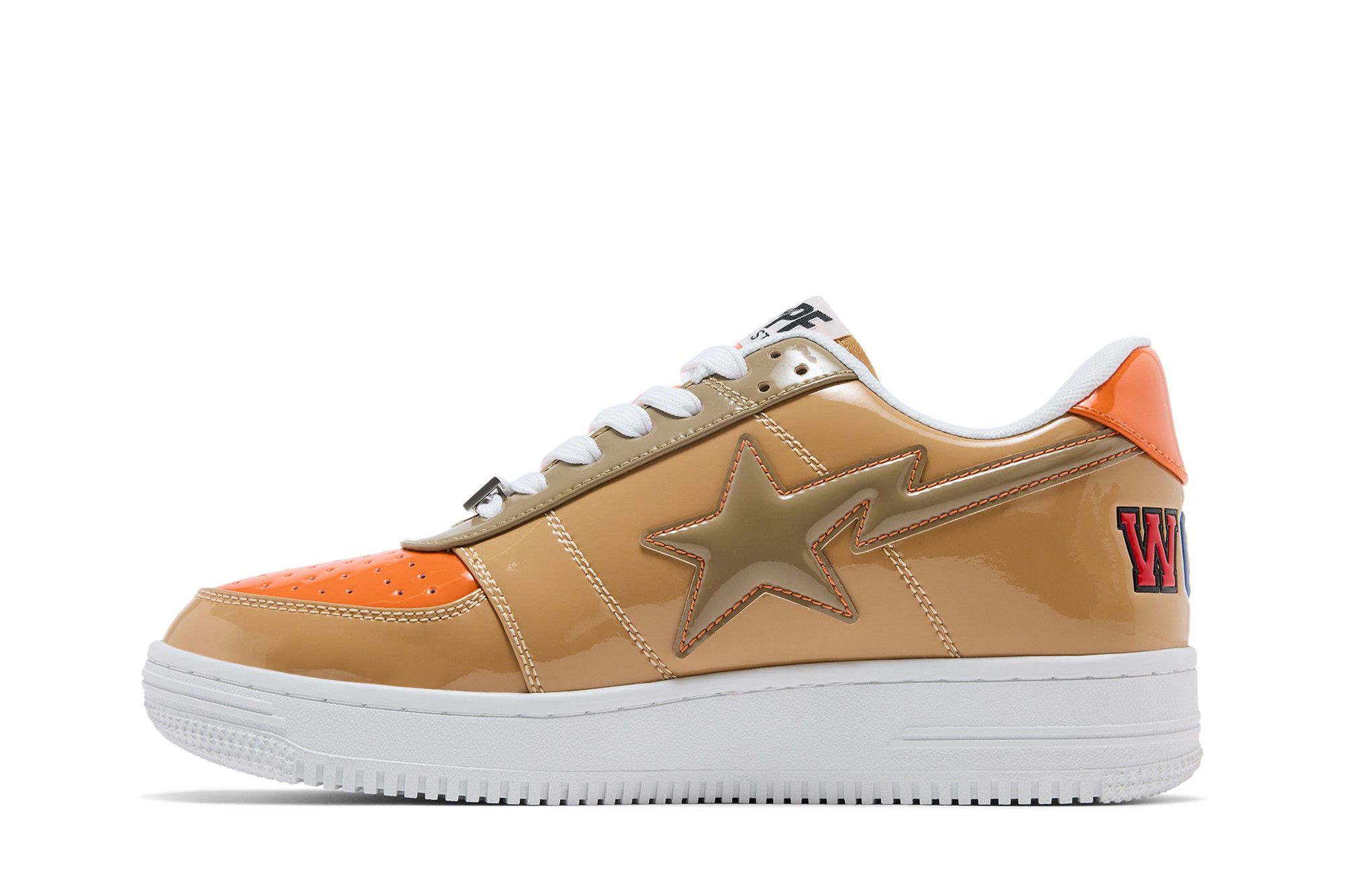 Lookbook BAPE Bapesta Low M1 ''Mad Shark - Beige'' Sneakers 1H30191005-002