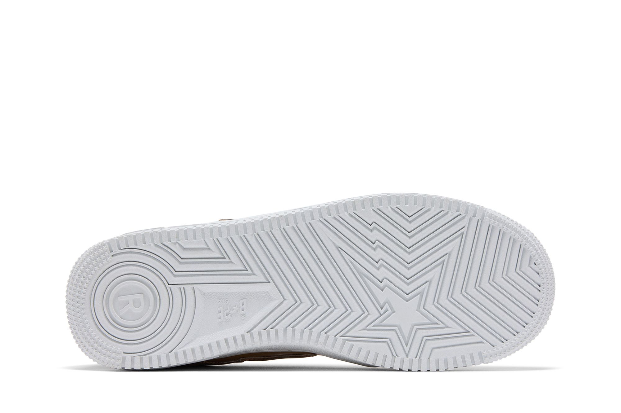 Shop BAPE Bapesta Low M1 ''Mad Shark - Beige'' Sneakers 1H30191005-002