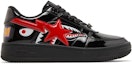 Buy BAPE Bapesta低筒M1『鯊魚臉-黑紅』1F30191002-BLK