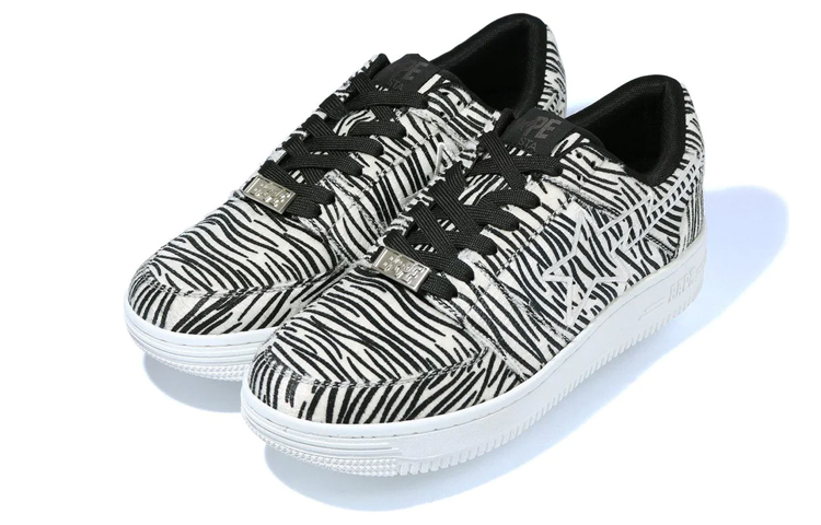 Lookbook BAPE Bapesta Low M2 'Pack 20 Aniversario - Zebra' 1G30191005