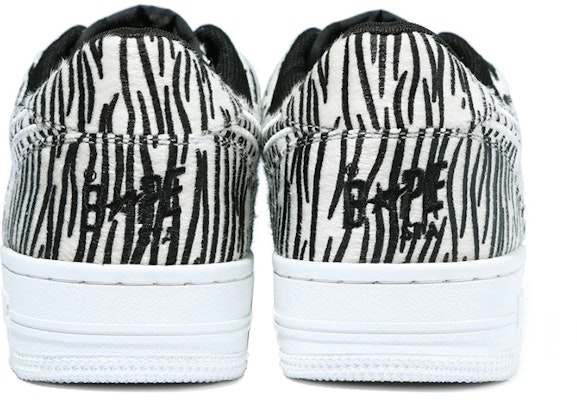 BAPE Bapesta Low M2 'Pack 20 Aniversario - Zebra' 1G30191005 Shop BAPE Bapesta Low M2 'Pack 20 Aniversario - Zebra' 1G30191005
