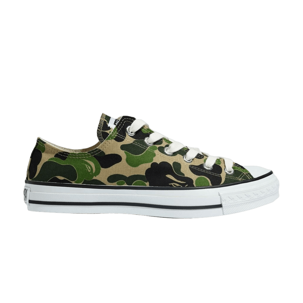 BAPE Bapesta Low M2 'ABC Camo - Green' 1G70191023-GRN