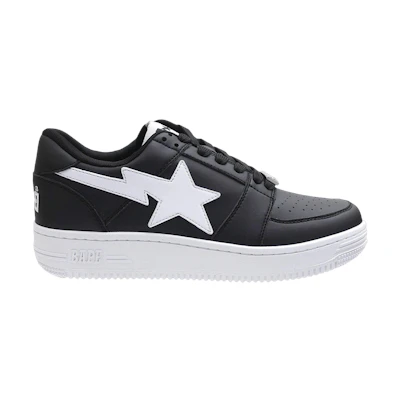 BAPE Bapesta Low M2 'Black White'