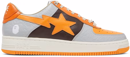 BAPE Bapesta Low M2 'Orange' 1H70191002-ORG