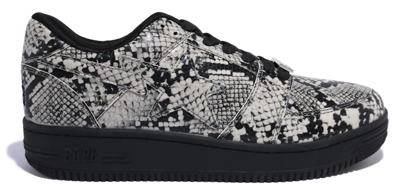 Buy 베이프 베이프스타 로우 M2 '파이톤 - 베이지' 1G30191013-BEI