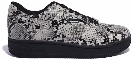 BAPE Bapesta Low M2 'Python - Beige' 1G30191013-BEI