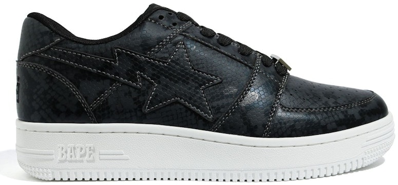 bape-bapesta-low-m2-python-black