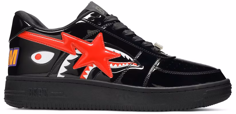 BAPE Bapesta Low M2 'Cara de Tiburón - Negro' 1H30191012-BLK Buy BAPE Bapesta Low M2 'Cara de Tiburón - Negro' 1H30191012-BLK