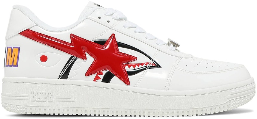 BAPE Bapesta Low M2 'Cara de Tiburón - Blanco' 1H30191012-WHT Buy BAPE Bapesta Low M2 'Cara de Tiburón - Blanco' 1H30191012-WHT
