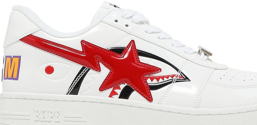 BAPE Bapesta Low M2 'Cara de Tiburón - Blanco' 1H30191012-WHT Order BAPE Bapesta Low M2 'Cara de Tiburón - Blanco' 1H30191012-WHT