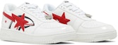 Cheap BAPE Bapesta Low M2 'Cara de Tiburón - Blanco' 1H30191012-WHT