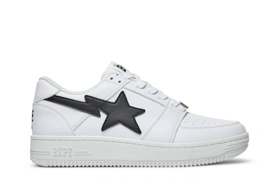 BAPE Bapesta Low M2 'White Black'