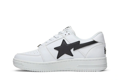 BAPE Bapesta Low M2 'White Black'