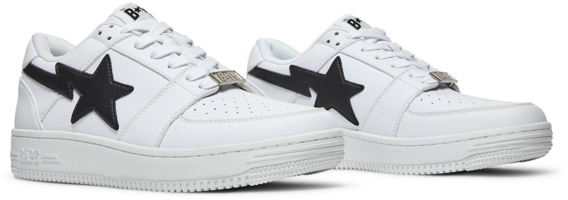 BAPE Bapesta Low M2 'Blanco Negro' 1H20191015 Cheap BAPE Bapesta Low M2 'Blanco Negro' 1H20191015