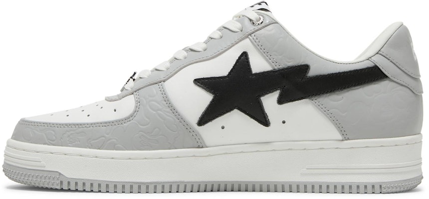BAPE Bapesta Low M2 'White Grey' 1H70191002-WHT Lookbook BAPE Bapesta Low M2 'White Grey' 1H70191002-WHT