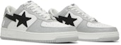 Cheap BAPE Bapesta Rendah M2 'Putih Kelabu' 1H70191002-WHT