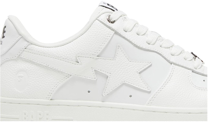 BAPE Bapesta M2 Low 'Triple White' 1G20191008 Order BAPE Bapesta M2 Low 'Triple White' 1G20191008