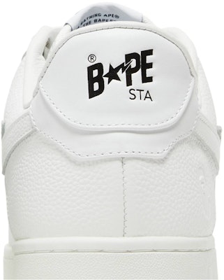BAPE Bapesta M2 Low 'Triple White' 1G20191008 Sizing BAPE Bapesta M2 Low 'Triple White' 1G20191008