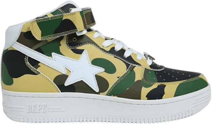 BAPE Bapesta Mid '1st Camo' Sepatu Sneaker Camo Pertama 1E70191004 Buy BAPE Bapesta Mid '1st Camo' Sepatu Sneaker Camo Pertama 1E70191004