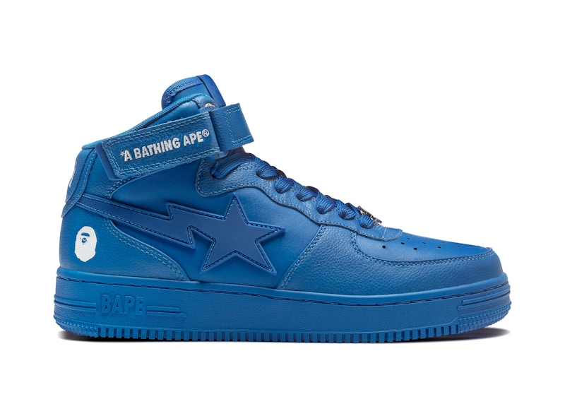 BAPE Bapesta Mid 'Blue' 1H70191003-BLU