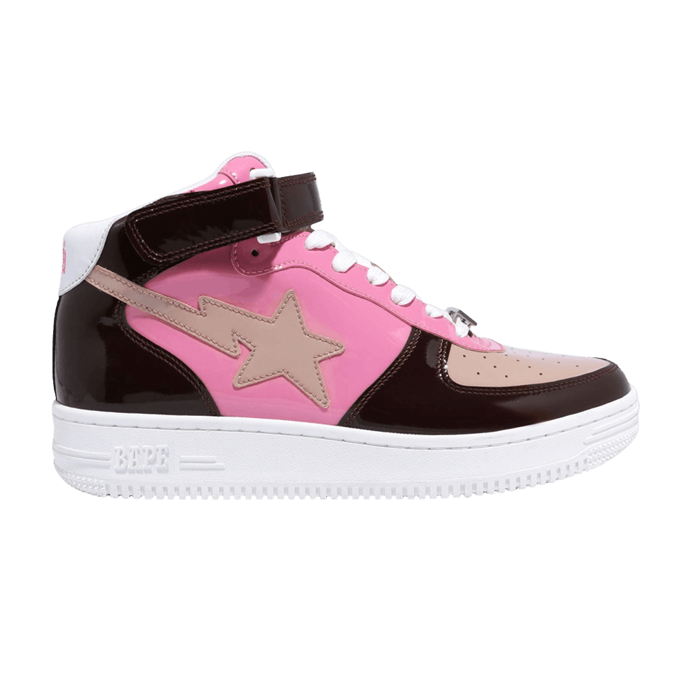 BAPE Bapesta Mid 'Brown Pink' 1G30191004-BRW