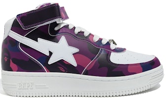 BAPE Bapesta Mid 'Camo Purple' 1G80191008-PUR