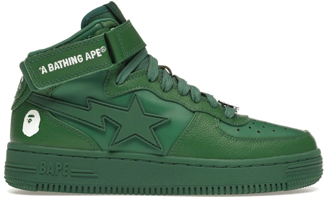 BAPE Bapesta Mid ''Vert'' 1H70191003-GRN Buy BAPE Bapesta Mid ''Vert'' 1H70191003-GRN